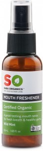 Saba Organics Mouth Freshener Wild Mint 50ml AUG22