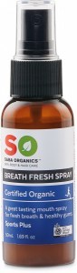Saba Organics Sports Plus Breath Fresh Spray 50ml AUG22