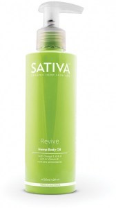 SATIVA Organic Hemp Body Oil Revive 125ml