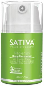 SATIVA Organic Hemp Moisturiser Replenish 50ml