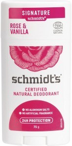 Schmidt's Deodorant Stick Rose + Vanilla 75g
