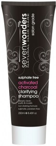 SEVEN WONDERS NATURAL HAIR CARE Activated Charcoal Clarifying Shampoo 250ml