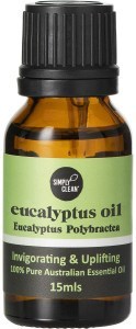 Simply Clean Essential Oil Eucalyptus 15ml
