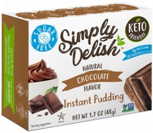 Simply Delish Chocolate Natural Pudding & Pie Filling  48g