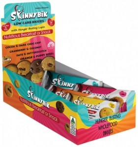 SKINNYBIK Biscuits Mixed Flavours 18 Packets