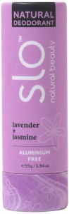 SLO NATURAL BEAUTY Natural Deodorant Stick Lavender + Jasmine 55g