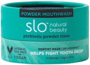 SLO NATURAL BEAUTY Powder Mouthwash (Prebiotic Powder Rinse) 35g