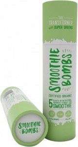 Smoothie Bombs The Transformer with Super Greens (5x20g bombs) 100g Tube