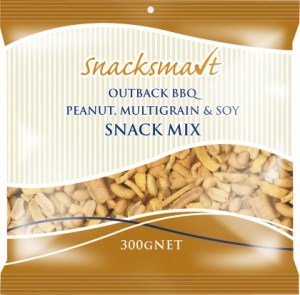 Snacksmart Peanut & BBQ Snack Mix 300g