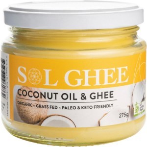 Sol Organics Coconut Oil & Ghee 275g