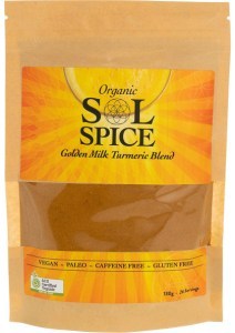 Sol Organics Golden Milk Turmeric Blend 130g
