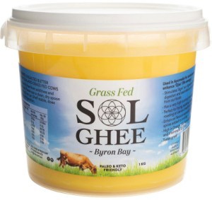 Sol Organics Grass Fed Ghee 1kg