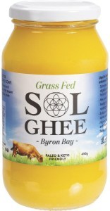 Sol Organics Grass Fed Ghee 450g