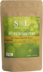Sol Organics Superbroth Vegan Friendly Broth 100g