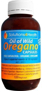 Solutions 4 Health Oil of Wild Oregano VegeCaps 120 Caps