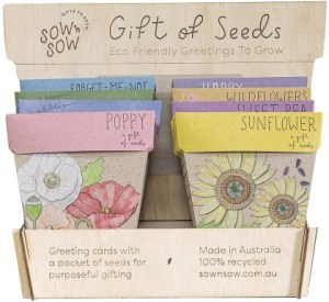 Sow 'N Sow Gift of Seeds Counter Display - Includes Stock x48
