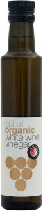 Spiral Foods Organic White Wine Vinegar  250ml