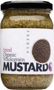 Spiral Foods Organic Wholegrain Mustard  200g