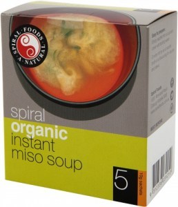 Spiral Organic Instant Miso Soup 5x10g Sachets