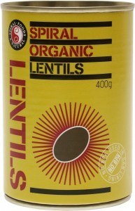 Spiral Organic Lentils  400g