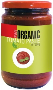 Spiral Organic Tomato Paste  Glass 300g