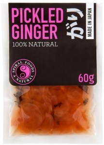Spiral Pickled Ginger  50g