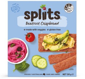 Spliits Beetroot Crispbread  130g