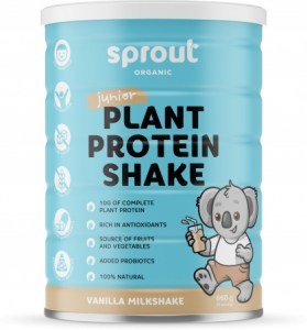 Sprout Organic Junior Protein Vanilla Milkshake  Tin 660g