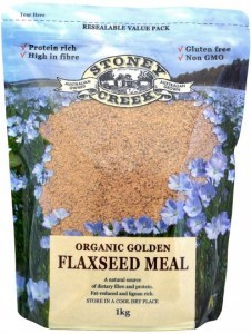 Stoney Creek Organic Golden Flaxseed meal 1Kg