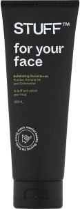 STUFF Exfoliating Facial Scrub Pumice, Almond Oil &Cedarwood 100ml