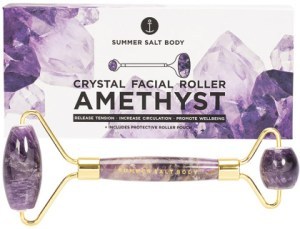 Summer Salt Body Crystal Facial Roller Amethyst  