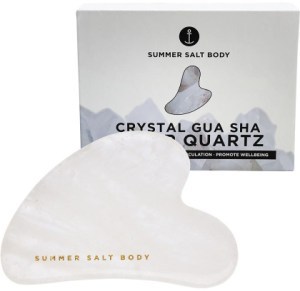 Summer Salt Body Crystal Gua Sha Clear Quartz  