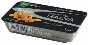 Sunita Organic Halva with Grape Juice & Sultanas 75g