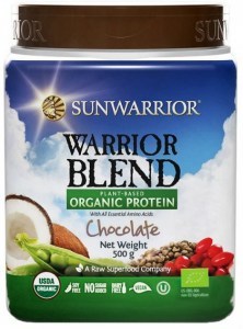 Sunwarrior Warrior Blend Organic Protein Chocolate Blend 500g