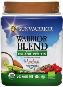 Sunwarrior Warrior Blend Organic Protein Mocha Blend 500g