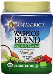 Sunwarrior Warrior Blend Organic Protein Vanilla Blend 500g