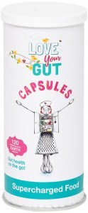 SUPERCHARGED FOOD Love Your Gut (Diatomaceous Earth) Capsules 120vc