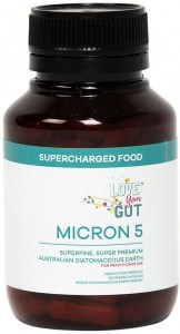 SUPERCHARGED FOOD Love Your Gut Micron 5 (Diatomaceous Earth) 90vc