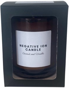 SUPERCHARGED FOOD Negative Ion Candle Coconut & Vanilla 200ml