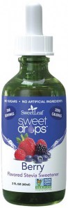 SWEET LEAF Sweet Drops Stevia Liquid Berry 60ml