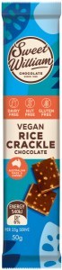 Sweet William Chocolate with Rice Crackle Bars  24x50g APR25