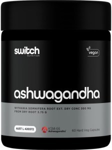 Switch Nutrition Ashwagandha 60 Caps