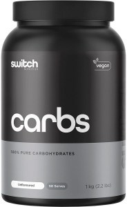 Switch Nutrition Carbs 100% Pure Carbohydrates Unflavoured 1kg