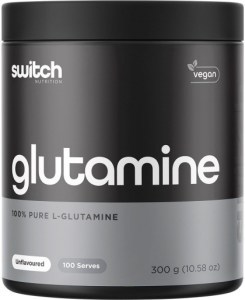 Switch Nutrition Glutamine 100% Pure L- Glutamine Unflavoured 300g