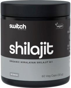 Switch Nutrition Shilajit Organic Himalayan Shilajit 8:1 60 Caps