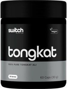 Switch Nutrition Tongkat Ali 100% Pure Tongkat Ali 60 Caps