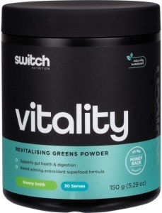 Switch Nutrition Vitality Revitalising Greens Powder Granny Smith 150g