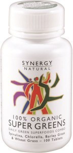 SYNERGY NATURAL Organic Super Greens 100t