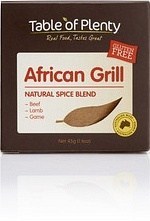 Table of Plenty African Grill Spice Blend  45g