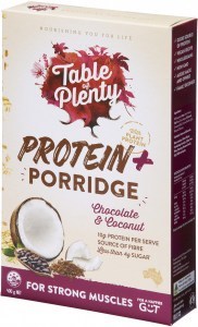 Table of Plenty Protein + Porridge (Chocolate & Coconut) 400g